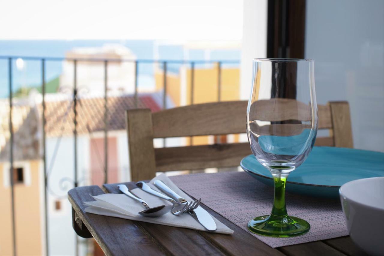 La Vila Feliz, Gemuetliche Private Duplex-Ferienwohnung Im Typischen Fischerhaus Mit Fantastischem Meerblick Villajoyosa Kültér fotó